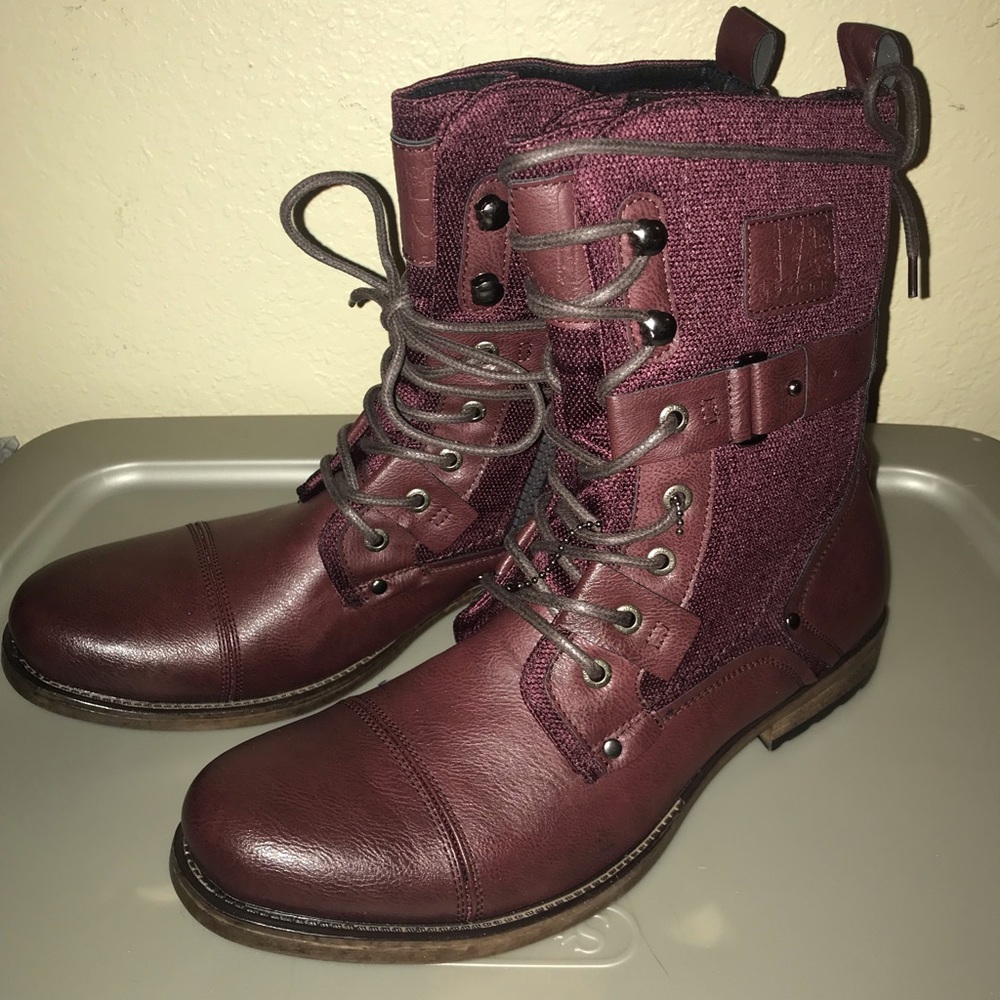 Burgundy Boots